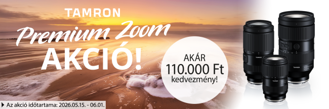TAMRON Premium Zoom Akció