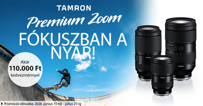 Fókuszban a nyár - Tamron akció