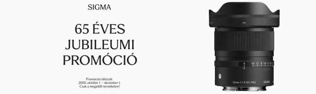 SIGMA 65 éves jubileumi akció