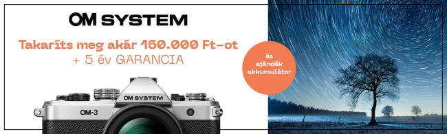 OM System téli pénzvisszatérítés