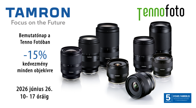 Tamron bemutatónap