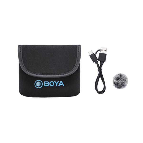 Boya BY-M1V5 Lightning vezeték nélküli mikrofon rendszer 06