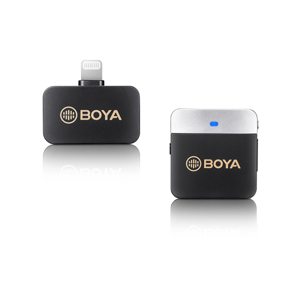 Boya BY-M1V5 Lightning vezeték nélküli mikrofon rendszer 03