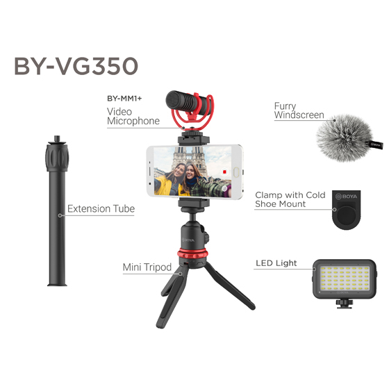 Boya BY-VG350 Vlog kit 04