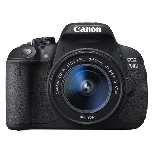 Canon EOS 700D digitális fényképezőgép kit, EF-S 18-55mm f/3.5-5.6 IS STM kit 03