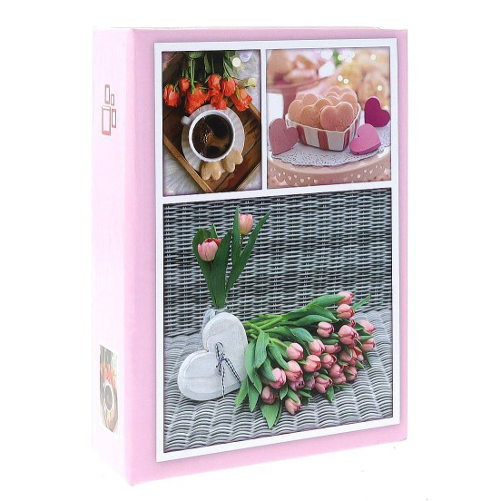 Fényképalbum 10x15 cm, 100 darabos DPH46100 VINTAGEFLOWER 03