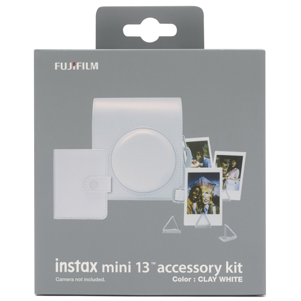 Fujifilm Instax mini 13 Accessory Kit - Clay White 05