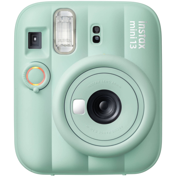 Fujifilm Instax Mini 13 instant fényképezőgép - Lagoon Green 03