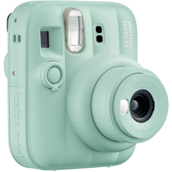Fujifilm Instax Mini 13 instant fényképezőgép - Lagoon Green 05