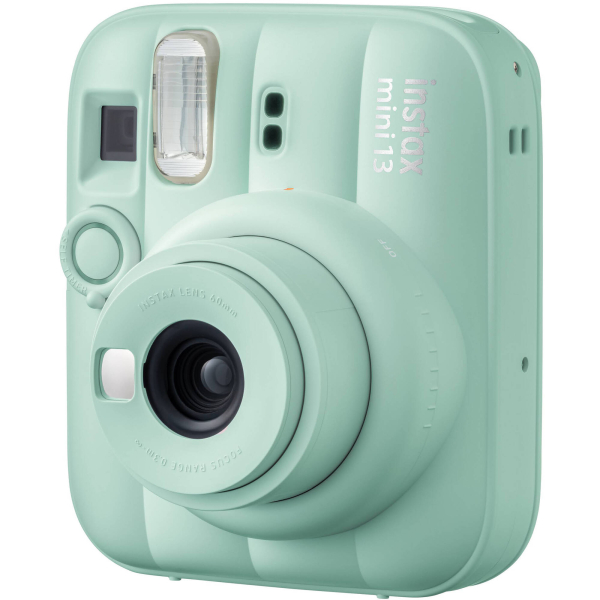Fujifilm Instax Mini 13 instant fényképezőgép - Lagoon Green 06