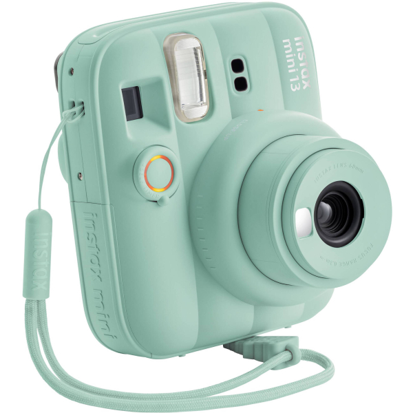 Fujifilm Instax Mini 13 instant fényképezőgép - Lagoon Green 07