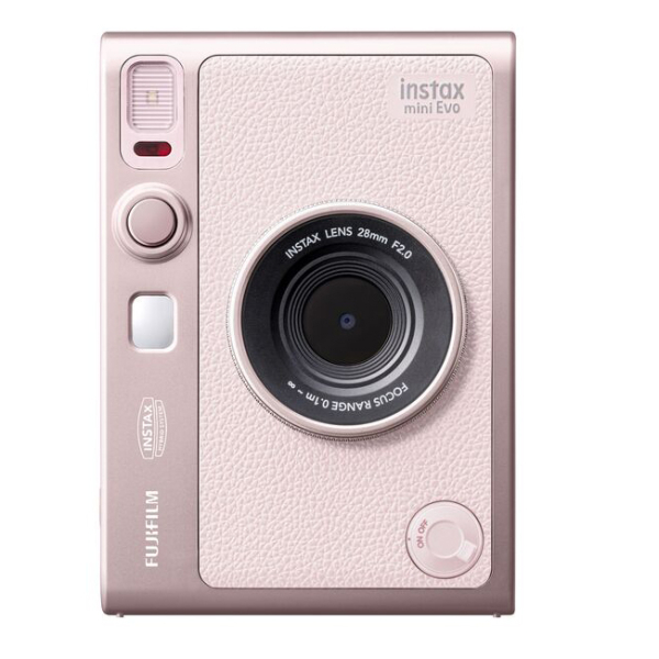 Fujifilm Instax Mini Evo Hibrid fényképezőgép - Gentle Rose 03