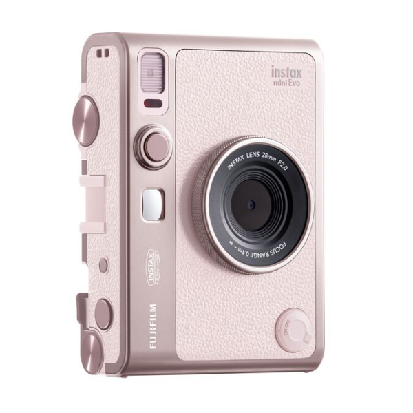 Fujifilm Instax Mini Evo Hibrid fényképezőgép - Gentle Rose 08