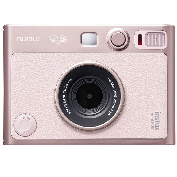 Fujifilm Instax Mini Evo Hibrid fényképezőgép - Gentle Rose 04