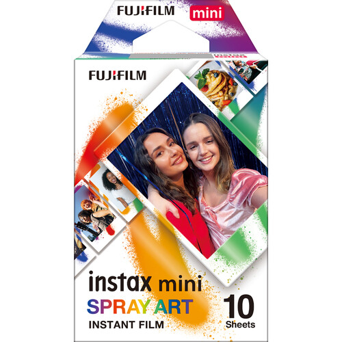 Fujifilm Instax Mini Film SPRAY ART, Instax gépekhez, 10 db-os 03