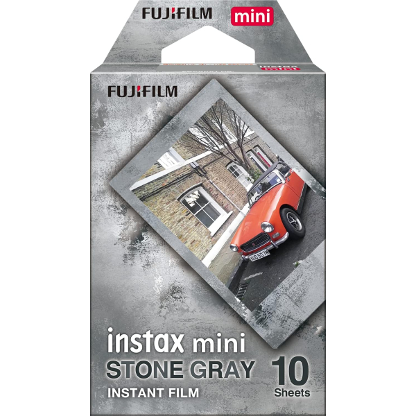 Fujifilm Instax mini film STONE GRAY, Instax gépekhez, 10 db-os 03