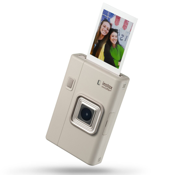 Fujifilm Instax Mini Liplay+ hibrid fényképezőgép - Sand Beige 04