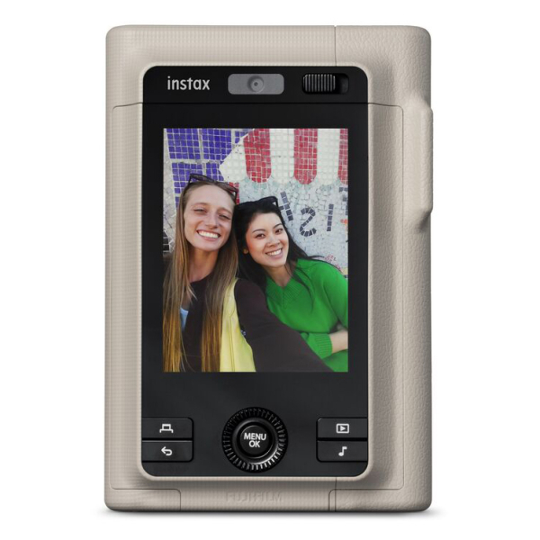 Fujifilm Instax Mini Liplay+ hibrid fényképezőgép - Sand Beige 05