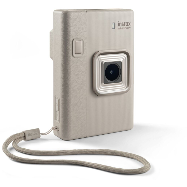 Fujifilm Instax Mini Liplay+ hibrid fényképezőgép - Sand Beige 06