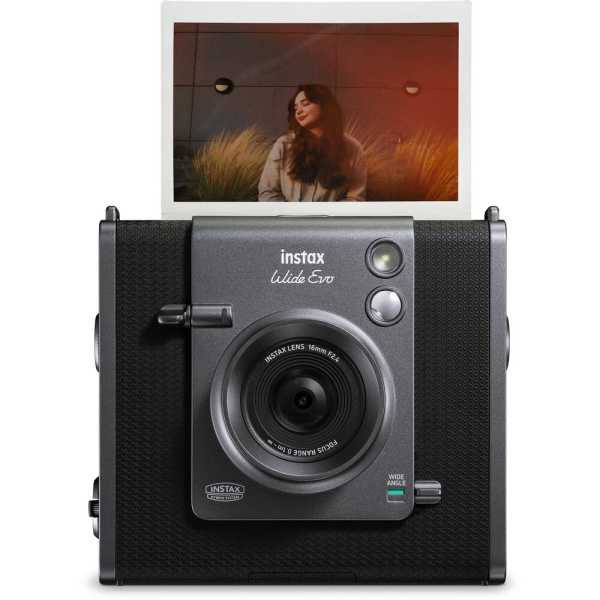 Fujifilm Instax WIDE EVO Black Hybrid Instant fényképezőgép 10