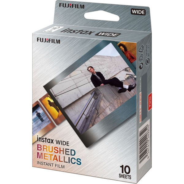 Fujifilm Instax Wide Film, Brushed Metallics, Instax WIDE gépekhez, 10 db-os 03