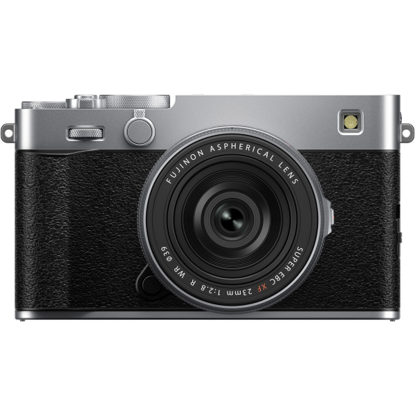 Fujifilm X-E5 digitális fényképezőgép váz + Fujinon XF 23mm f/2.8 objektív (ezüst) 04