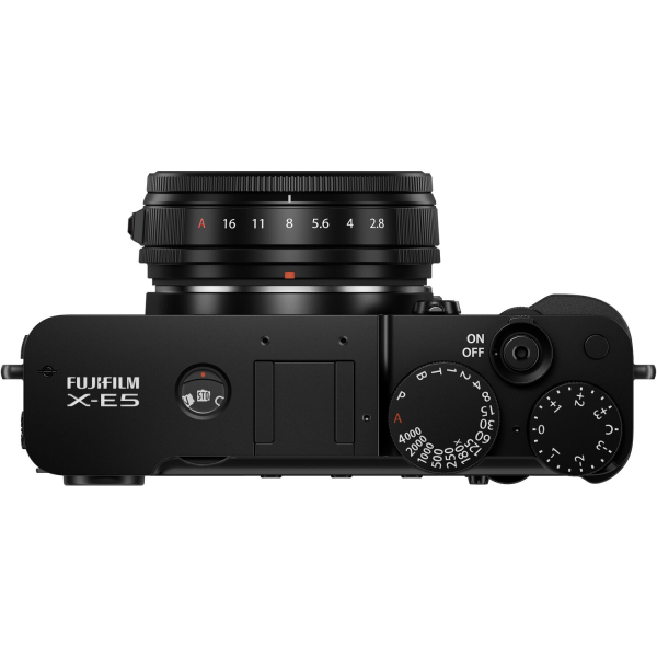 Fujifilm X-E5 digitális fényképezőgép váz + Fujinon XF 23mm f/2.8 objektív (fekete) 07