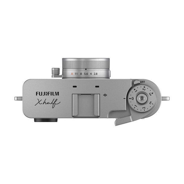Fujifilm X Half digitális fényképezőgép - ezüst 08