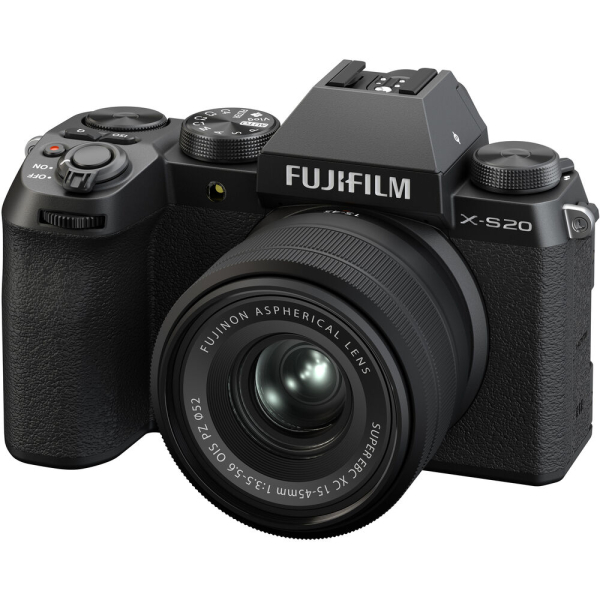 Fujifilm X-S20 digitális fényképezőgép váz + Fujinon XC 15-45 objektív 05
