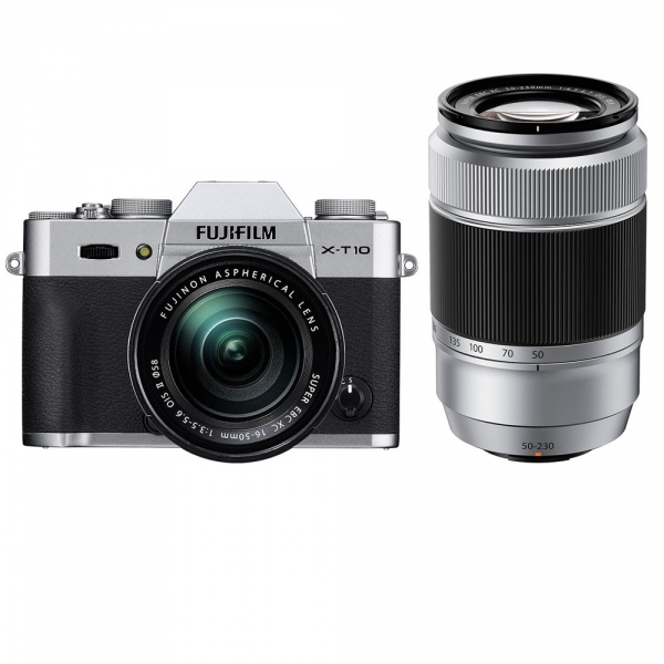 Fujifilm X-T10 digitális fényképezőgép kit, XC 16-50mm OIS II és XC 50-230mm OIS II objektívekkel 03
