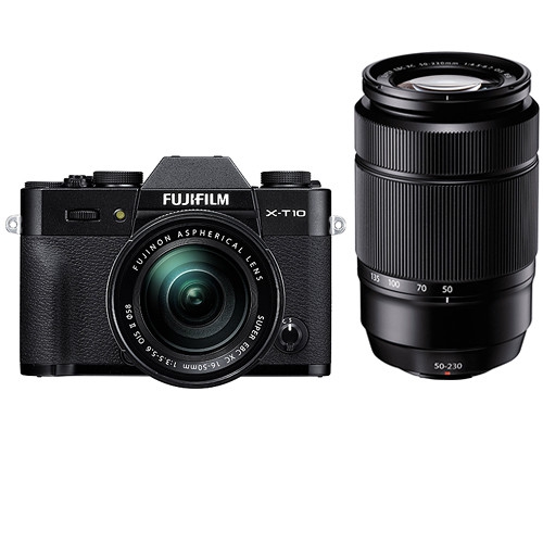 Fujifilm X-T10 digitális fényképezőgép kit, XC 16-50mm OIS II és XC 50-230mm OIS II objektívekkel 09