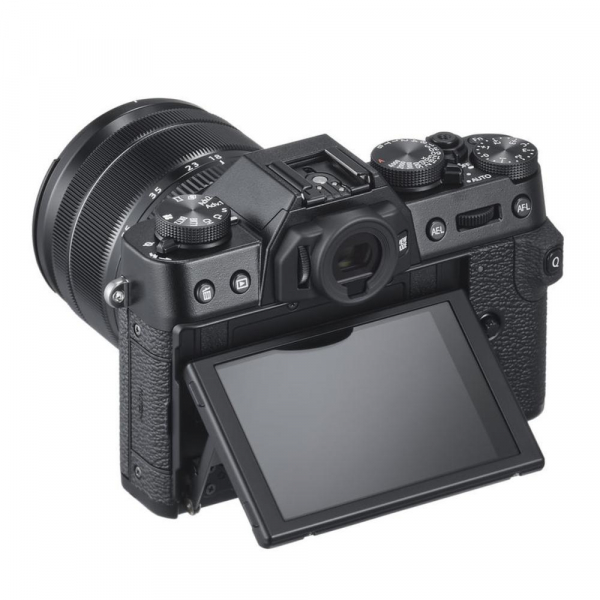 Fujifilm X-T30 fekete + XC 15-45mm f/3.5-5.6 OIS PZ objektív objektív 08