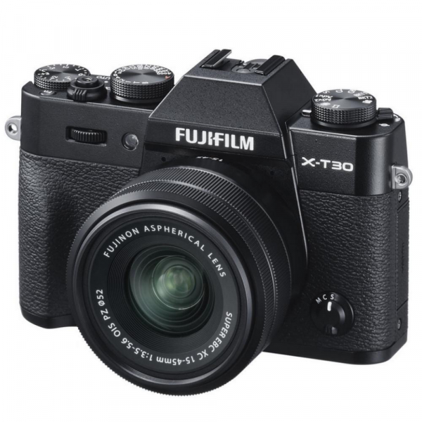 Fujifilm X-T30 fekete + XC 15-45mm f/3.5-5.6 OIS PZ objektív objektív 05