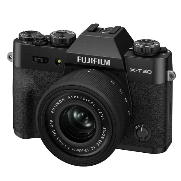 Fujifilm X-T30 III fényképezőgép + XC 13-33 mm f/3.5-6.3 OIS objektív- fekete 03