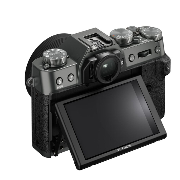 Fujifilm X-T30 III fényképezőgép váz - szénszürke 08