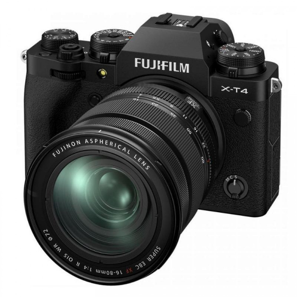Fujifilm X-T4 digitális fényképezőgép + XF 16-80mm F4 R OIS WR objektív + Fujifilm VG-XT4 markolat 12