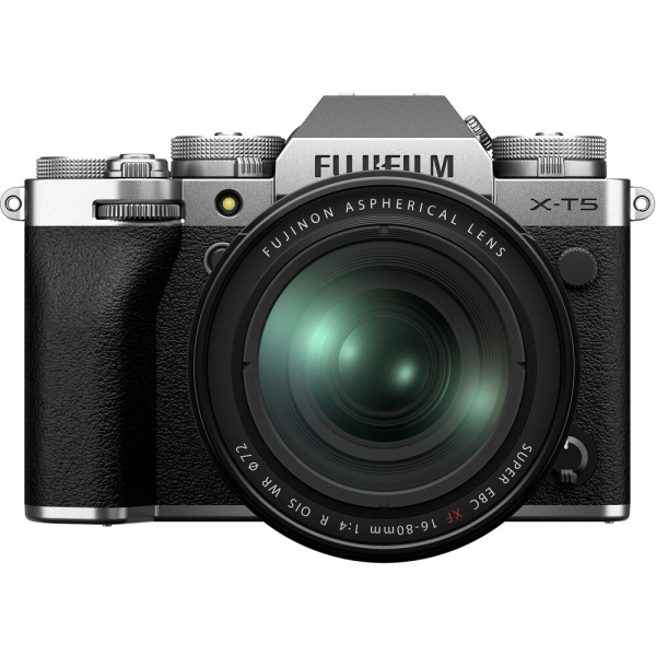 Fujifilm X-T5 digitális fényképezőgép váz + Fujinon XF 16-80mm F4 R OIS WR objektív - ezüst1 04