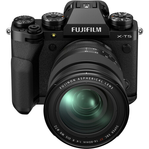 Fujifilm X-T5 digitális fényképezőgép váz +  XF 16-80mm F4 R OIS WR objektívvel 19