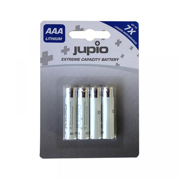 Jupio AAA Lítium elem mikro ceruzaelem 1,5V 4 db 03