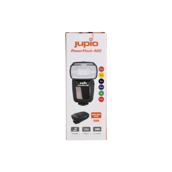 Jupio Power Flash 400 Manuális rendszervaku /Canon/Nikon/Sony/Olympus/Fuji/Pentax/ 04