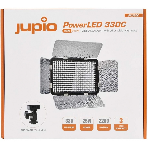 Jupio Power LED 330C video LED lámpa 05