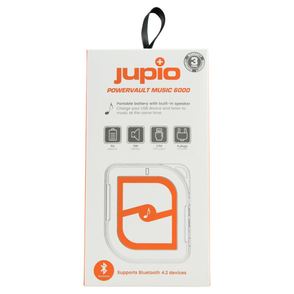 Jupio Power Vault Music 6000 külső akkumulátor és hangfal 08