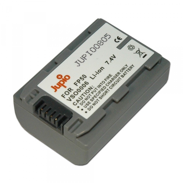 Jupio utángyártott-akkumulátor Sony fényképezőgépekhez, Sony NP-FP50 03