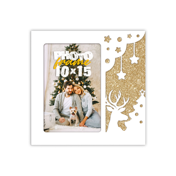 Karácsonyi képkeret 10x15cm - Berna 03