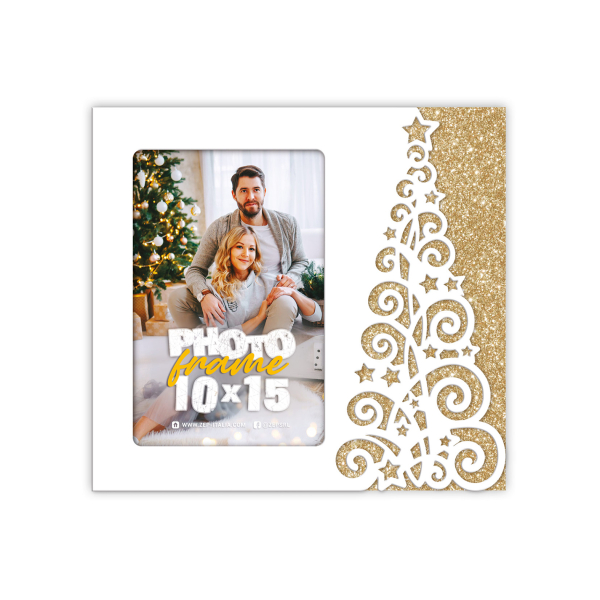 Karácsonyi képkeret 10x15cm - Lugano 03