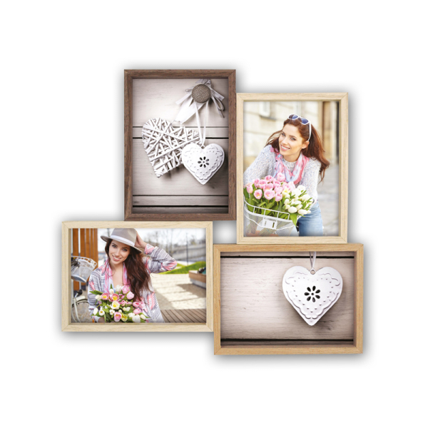 Kollázs képkeret 10x15cm - Montreaux 4Q 03