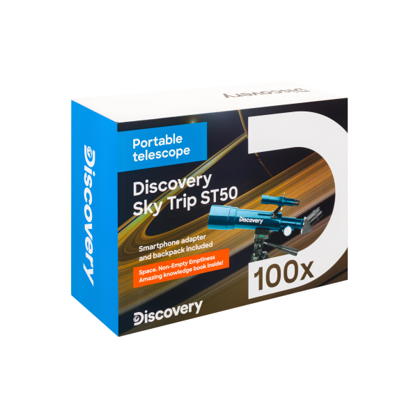 Levenhuk Discovery Sky Trip ST50 teleszkóp és könyv (KÉSZLETEN) 14