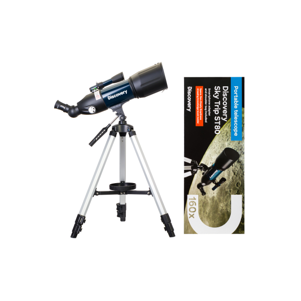 Levenhuk Discovery Sky Trip ST80 teleszkóp + könyv 13