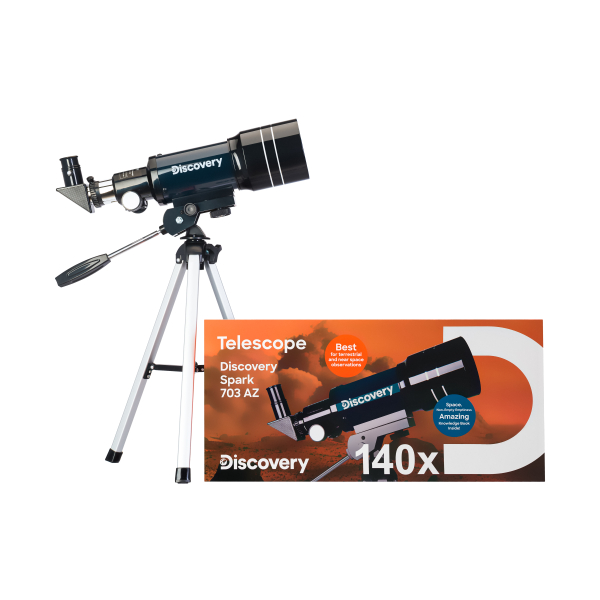 Levenhuk Discovery Spark 703 AZ teleszkóp könyvvel (KÉSZLETEN) 09