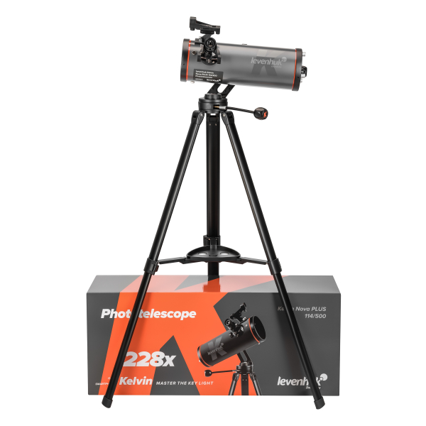 Levenhuk Kelvin Nova PLUS 114/500 fotóteleszkóp (KÉSZLETEN) 04